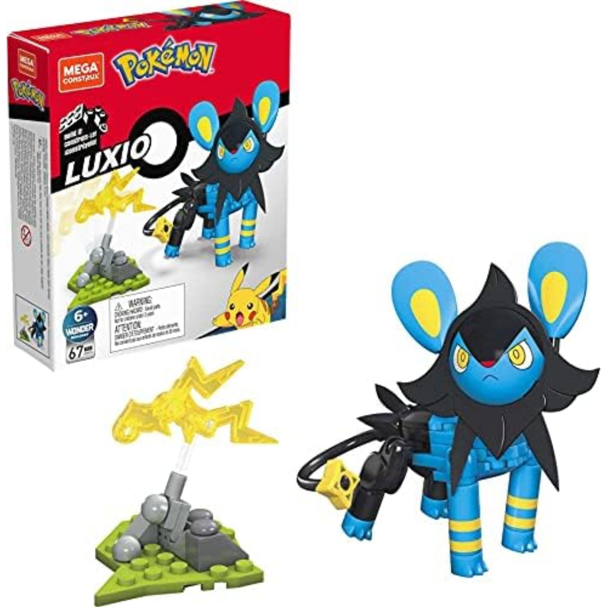 Mattel Mega Construx Pokemon Power Pack Luxio