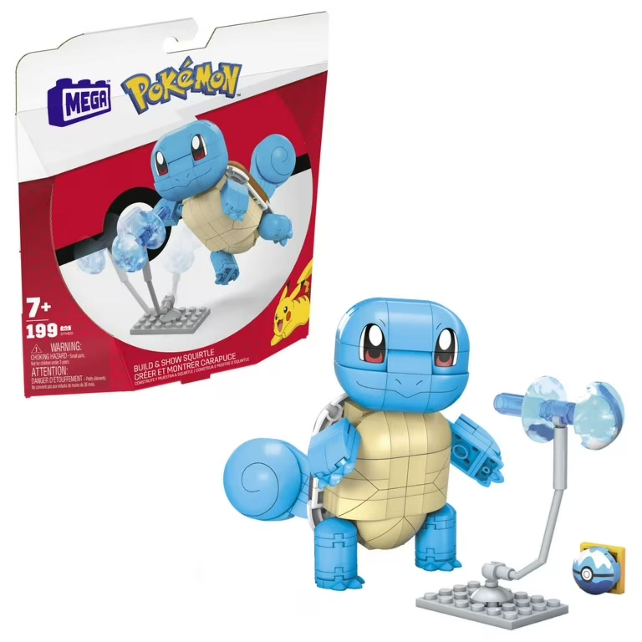 Mattel Mega Construx Pokemon Medium Squirtle