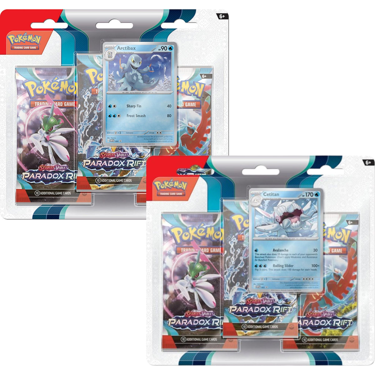 Pokemon Scarlet & Violet Paradox Rift 3 Booster Blister Pack