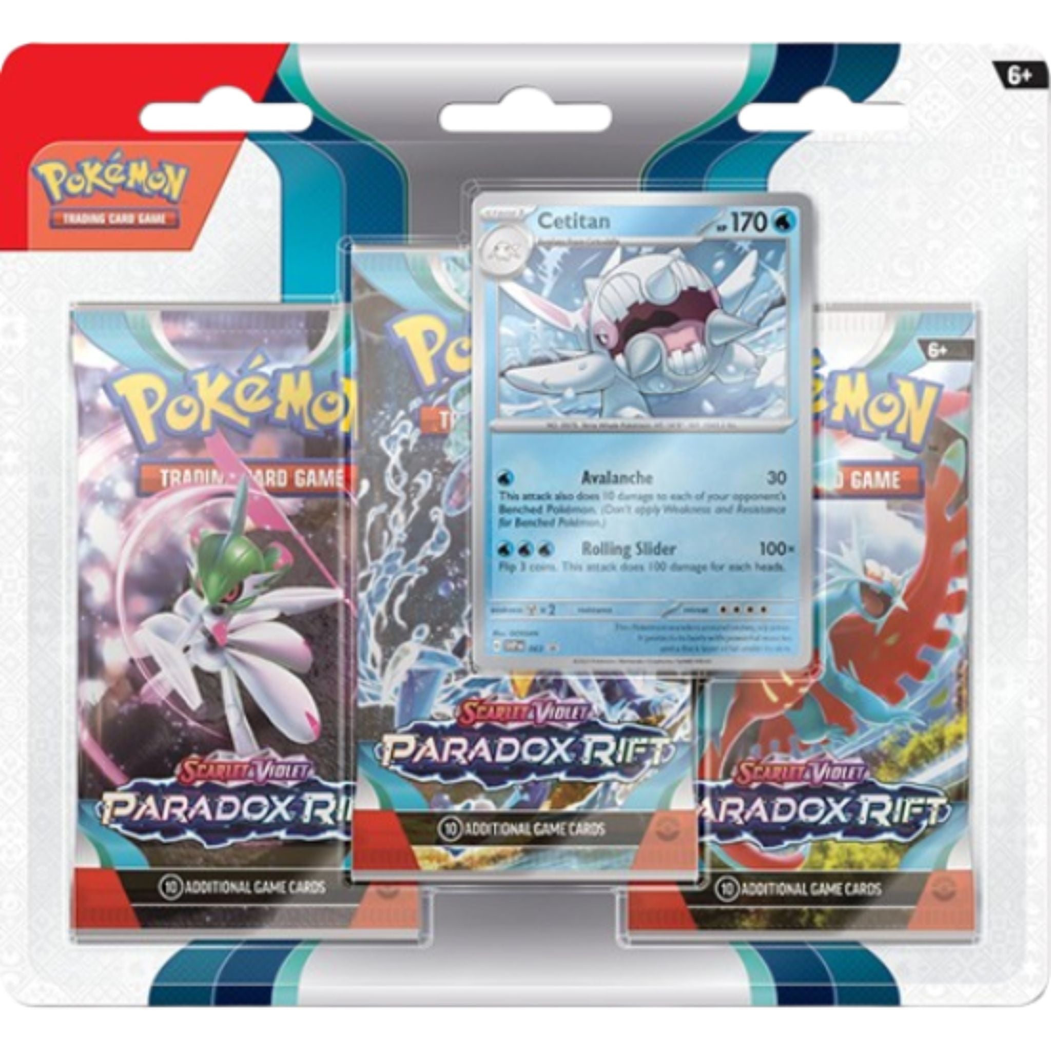 Pokemon Scarlet & Violet Paradox Rift 3 Booster Blister Pack