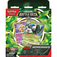 Pokemon Meowscarada Ex Deluxe Battle Deck