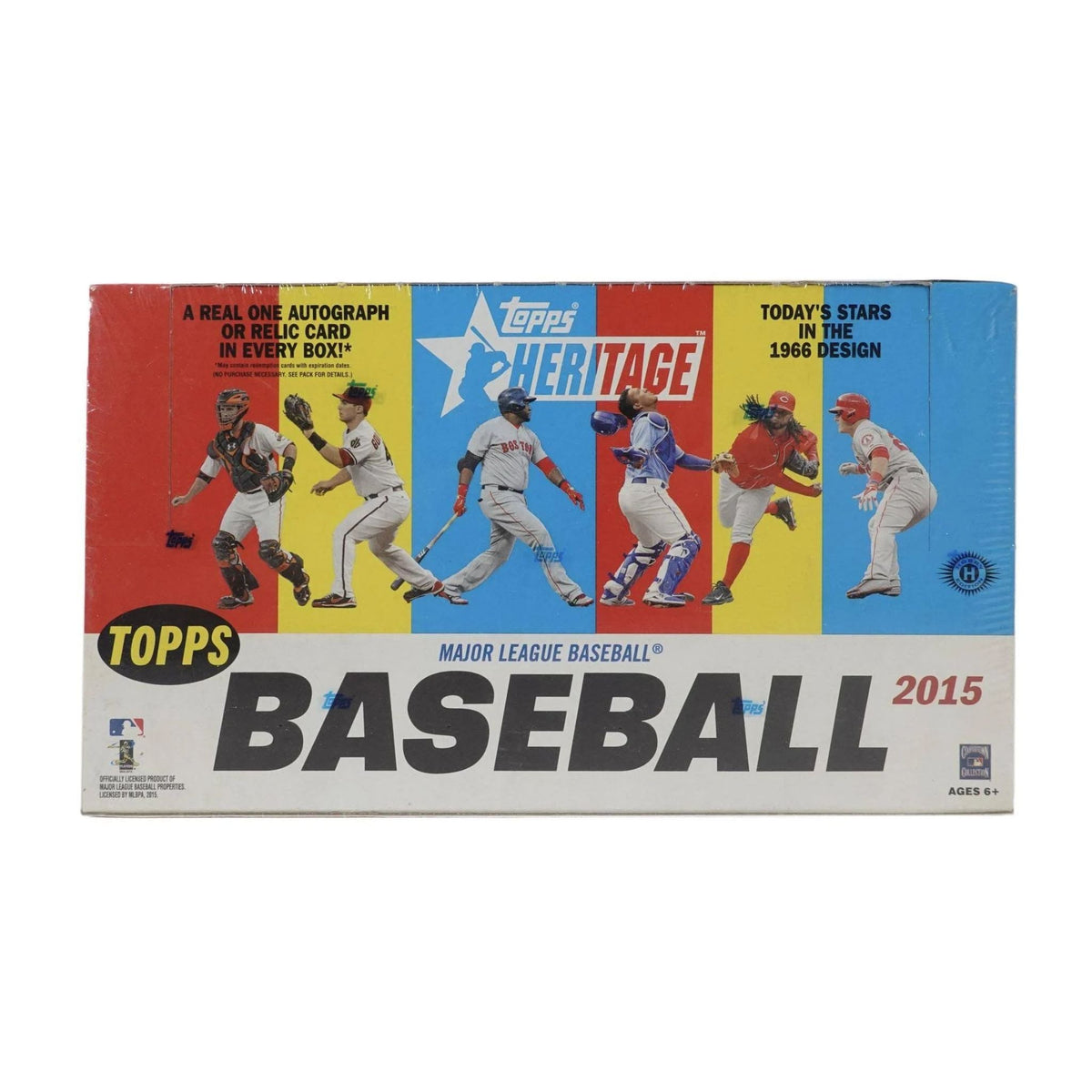 2015 Topps Heritage Baseball Hobby Box