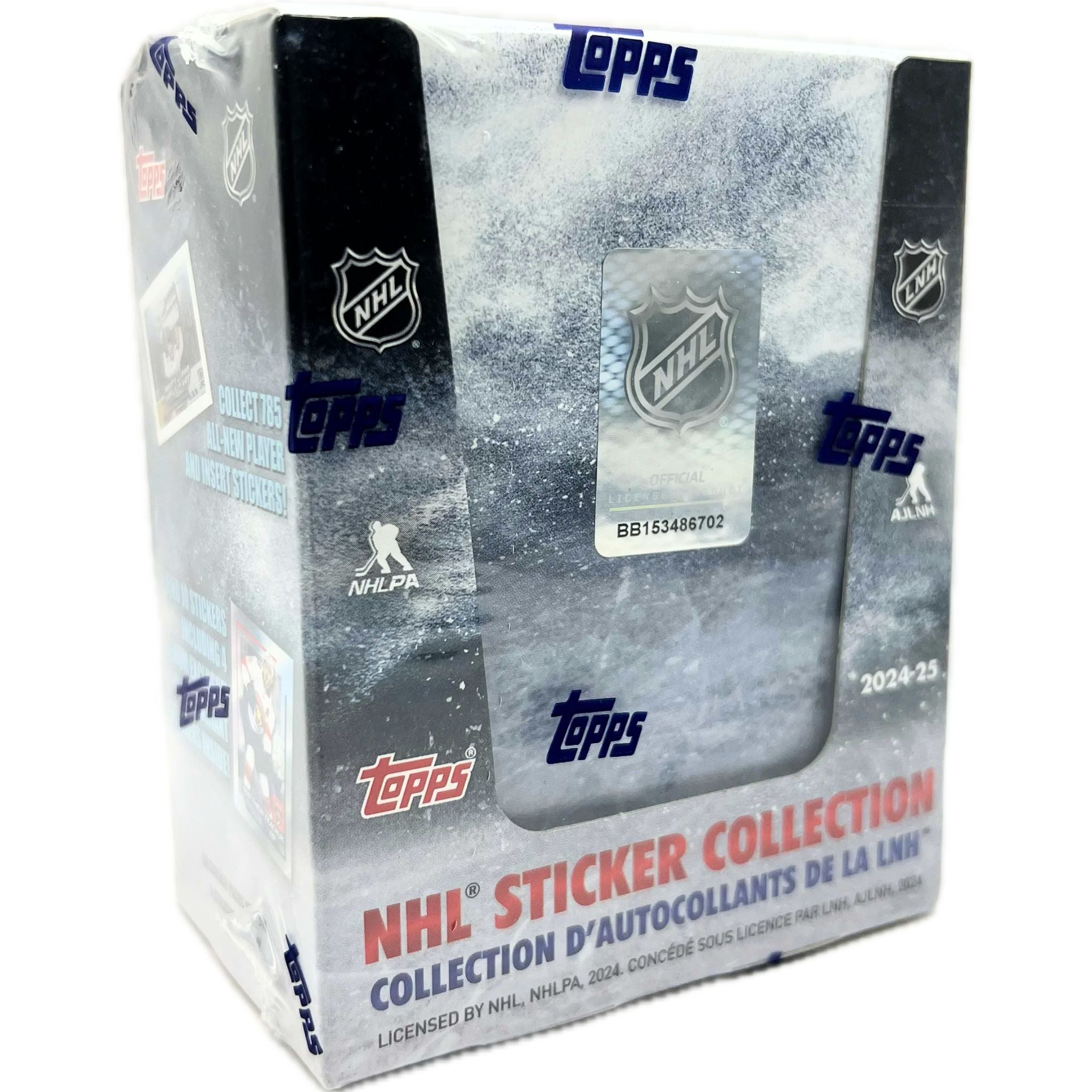 2024/25 Topps NHL Sticker Collection Sticker Box