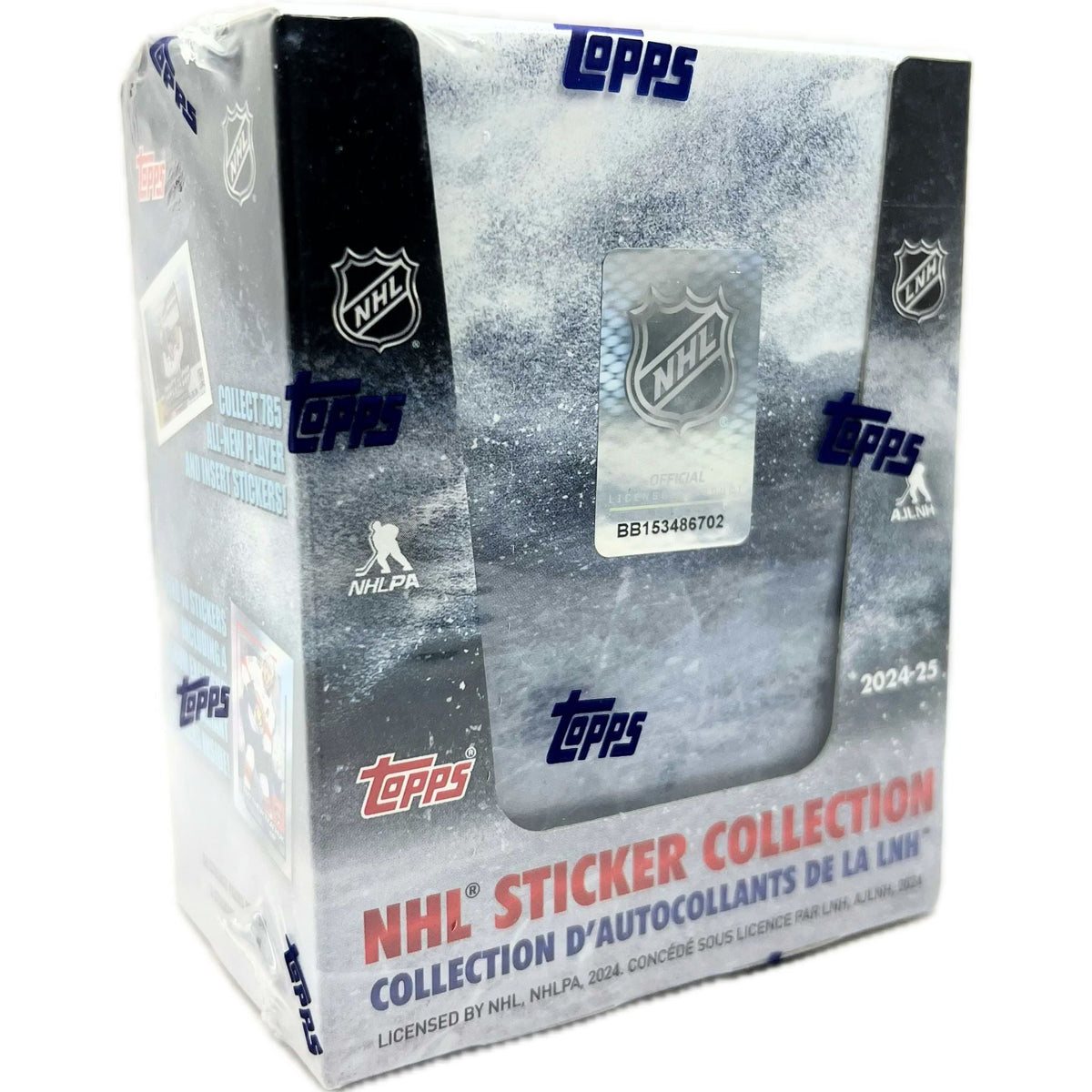 2024/25 Topps NHL Sticker Collection Sticker Box