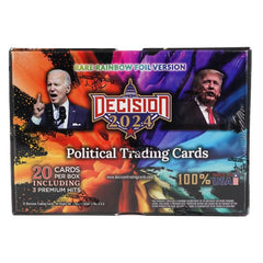 2023 Leaf Decision Rainbow Foil Version Hobby Box