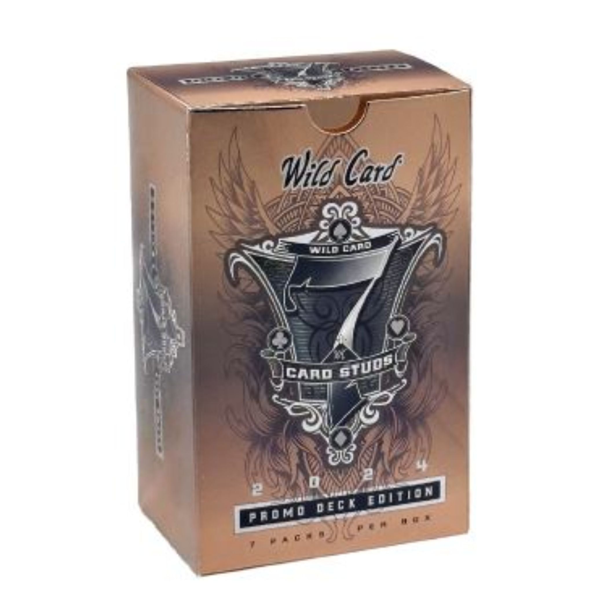 2024 Wild Card 7 Card Studs Metal All Quarterback Edition Football Hobby Box