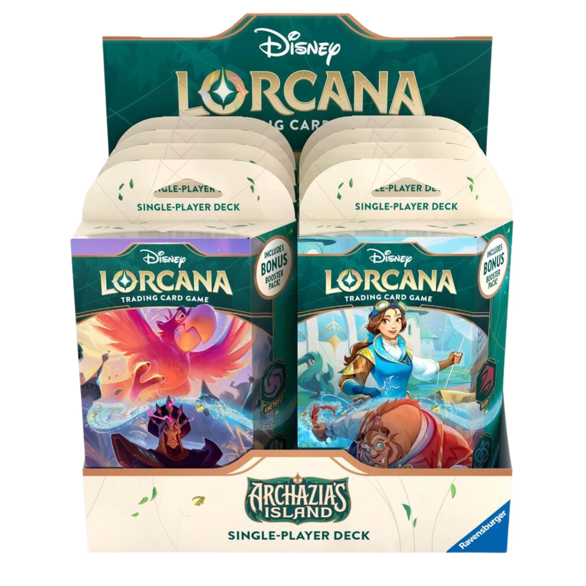 Disney Lorcana Archazia's Island Starter Deck Display (8 Decks)