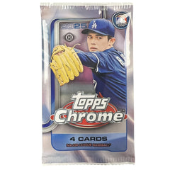 2025 Topps Chrome Baseball Hobby Pack