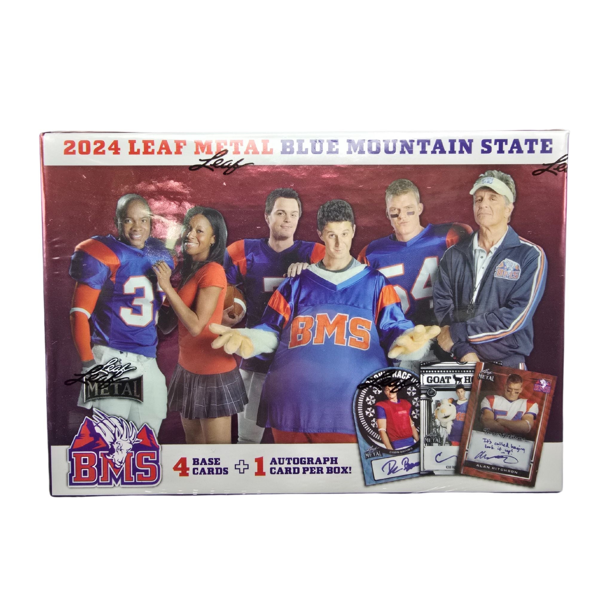 2024 Leaf Metal Blue Mountain State Hobby Box
