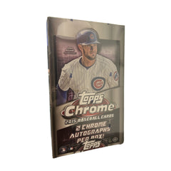 2015 Topps Chrome Baseball Hobby Box