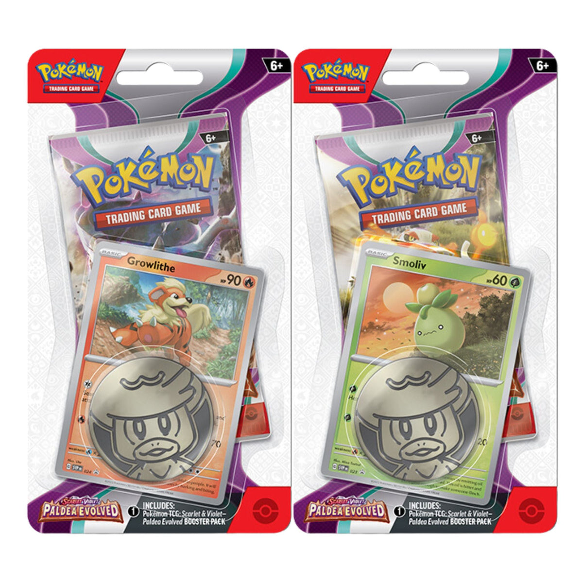 Pokemon Scarlet & Violet Paldea Evolved Checklane Blister