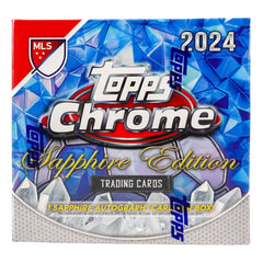 2024 Topps Chrome Sapphire MLS Soccer Box