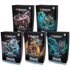 Magic The Gathering Tarkir Dragonstorm Commander Deck Display (5 Decks)