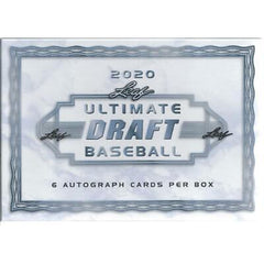 2020 Leaf Ultimate Draft Baseball Hobby Box