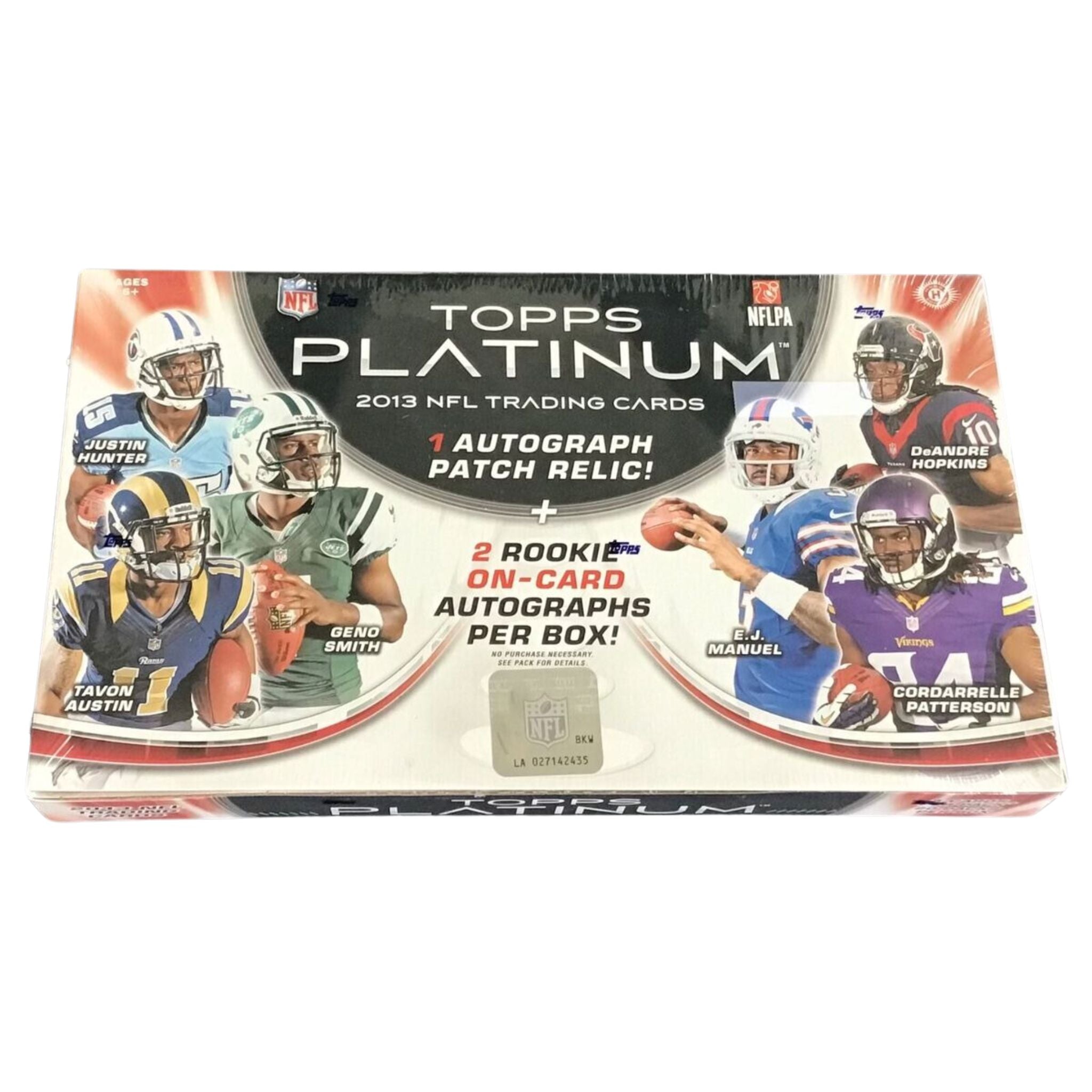 2013 Topps Platinum Football Hobby Box