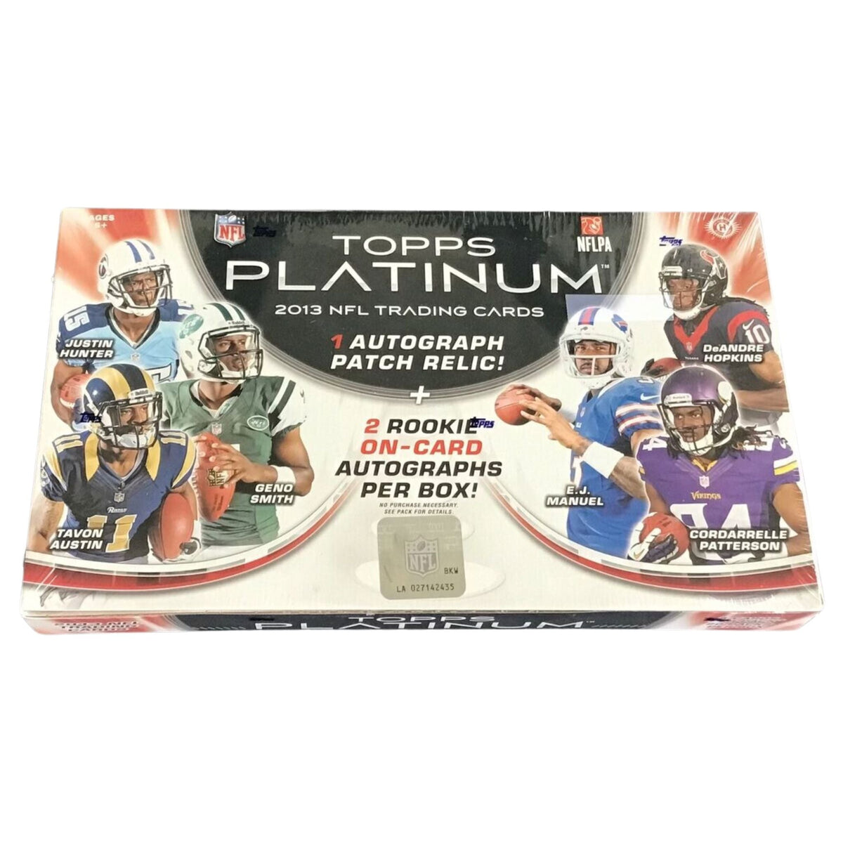 2013 Topps Platinum Football Hobby Box