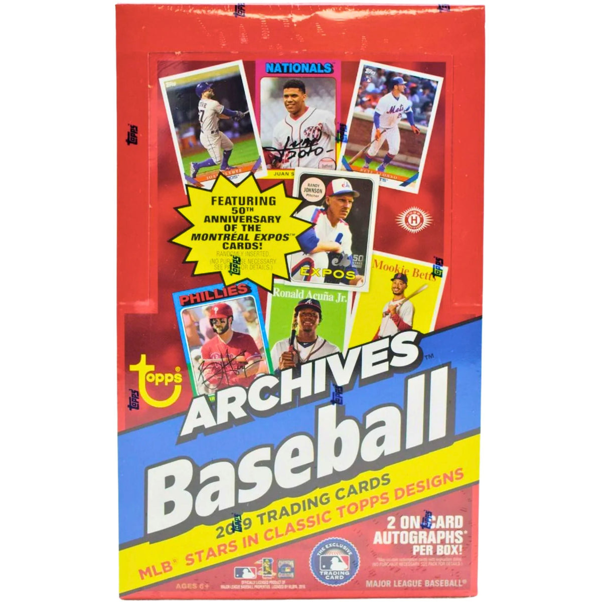 2019 Topps Archives Baseball Hobby Box