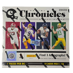 2020 Panini Chronicles Draft Picks Football Hobby Box