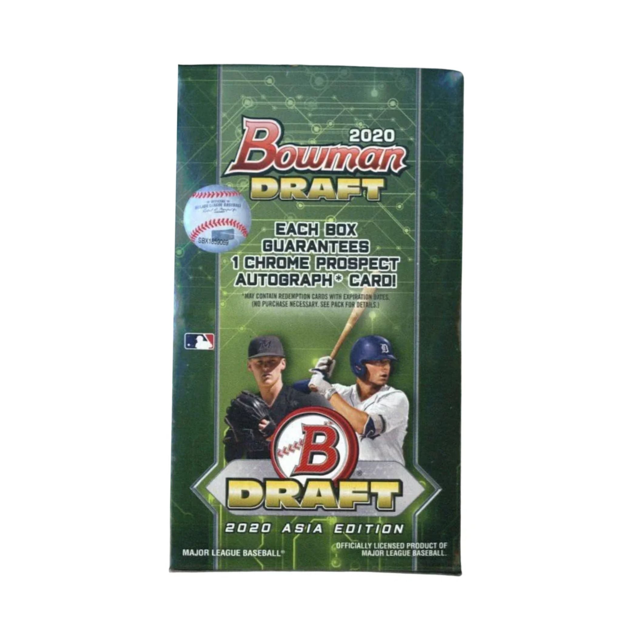 2020 Bowman Draft Baseball Asia Edition Hobby Box
