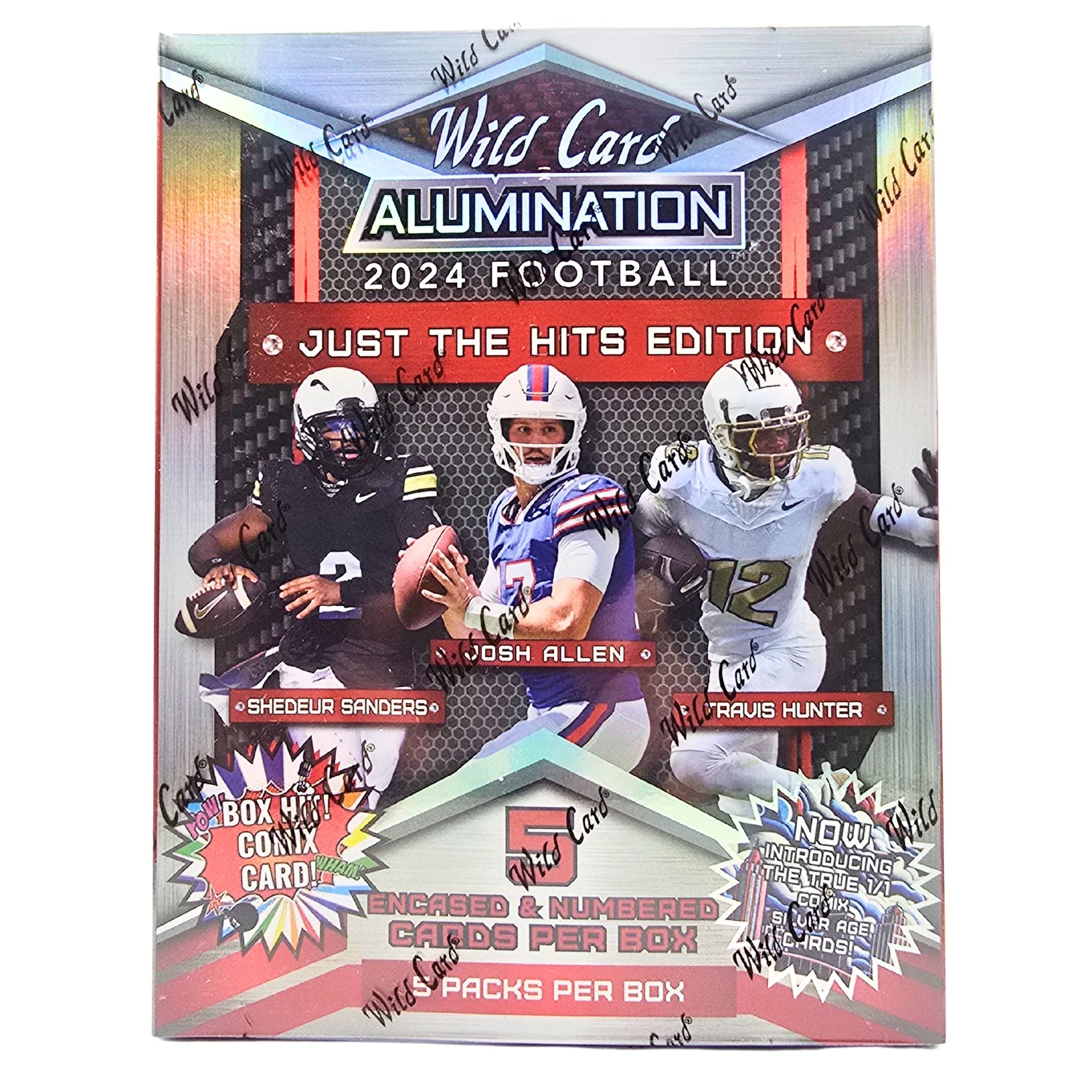 2024 Wild Card Alumination Just The Hits Edition Football Box