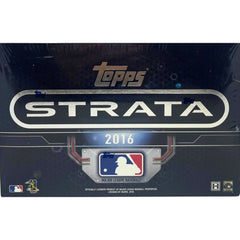 2016 Topps Strata Baseball Hobby Box