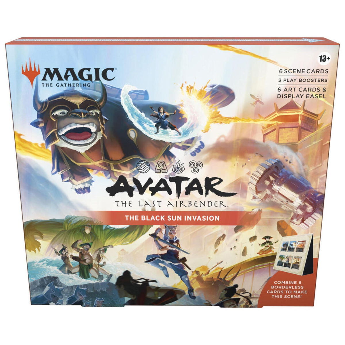 Magic The Gathering Universes Beyond Avatar The Last Airbender The Black Sun Invasion Scene Box