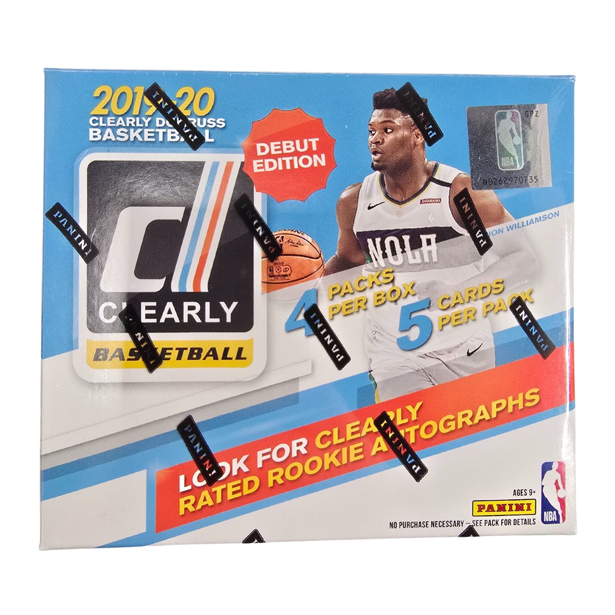 2019/20 Panini Clearly Donruss Basketball Hobby Box