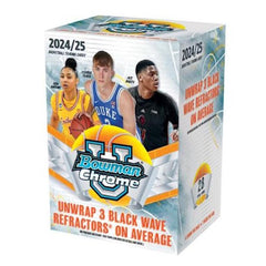 2024/25 Bowman Chrome University Basketball Blaster Box