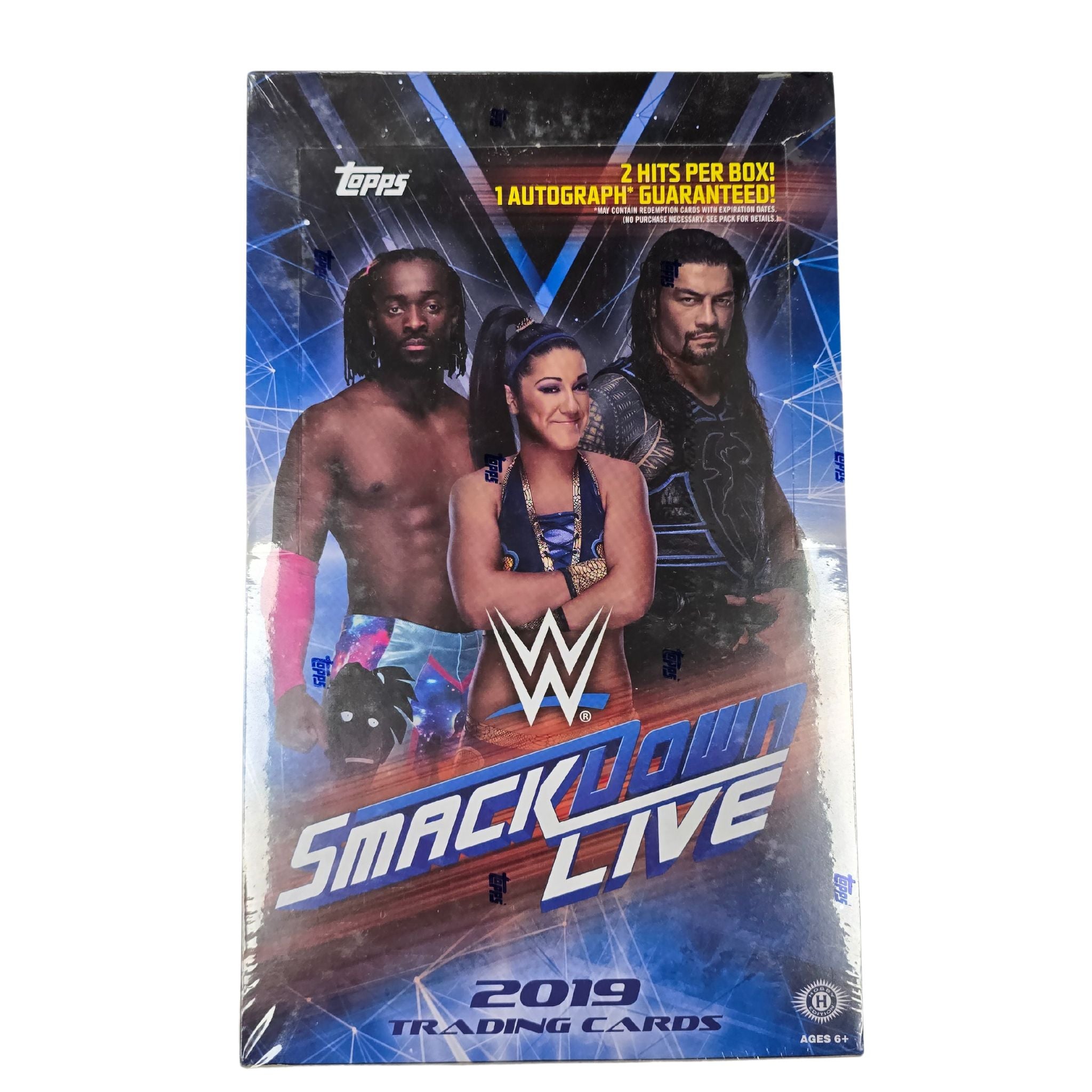 2019 Topps WWE Smackdown Live Wrestling Hobby Box