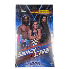 2019 Topps WWE Smackdown Live Wrestling Hobby Box