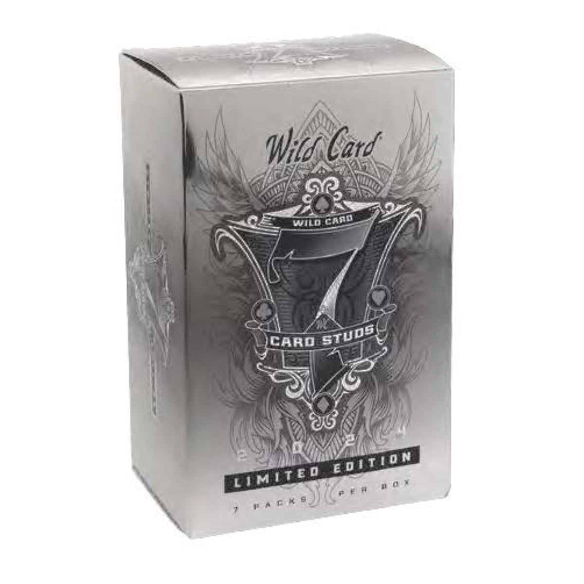 2024 Wild Card 7 Card Studs Metal High Stakes Edition Football Hobby Box