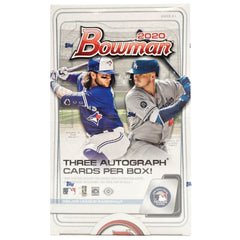 2020 Bowman Baseball HTA Jumbo Hobby Box