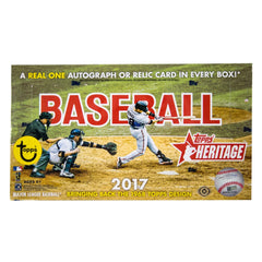 2017 Topps Heritage Baseball Hobby Box