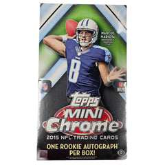 2015 Topps Chrome Mini Football Hobby Box