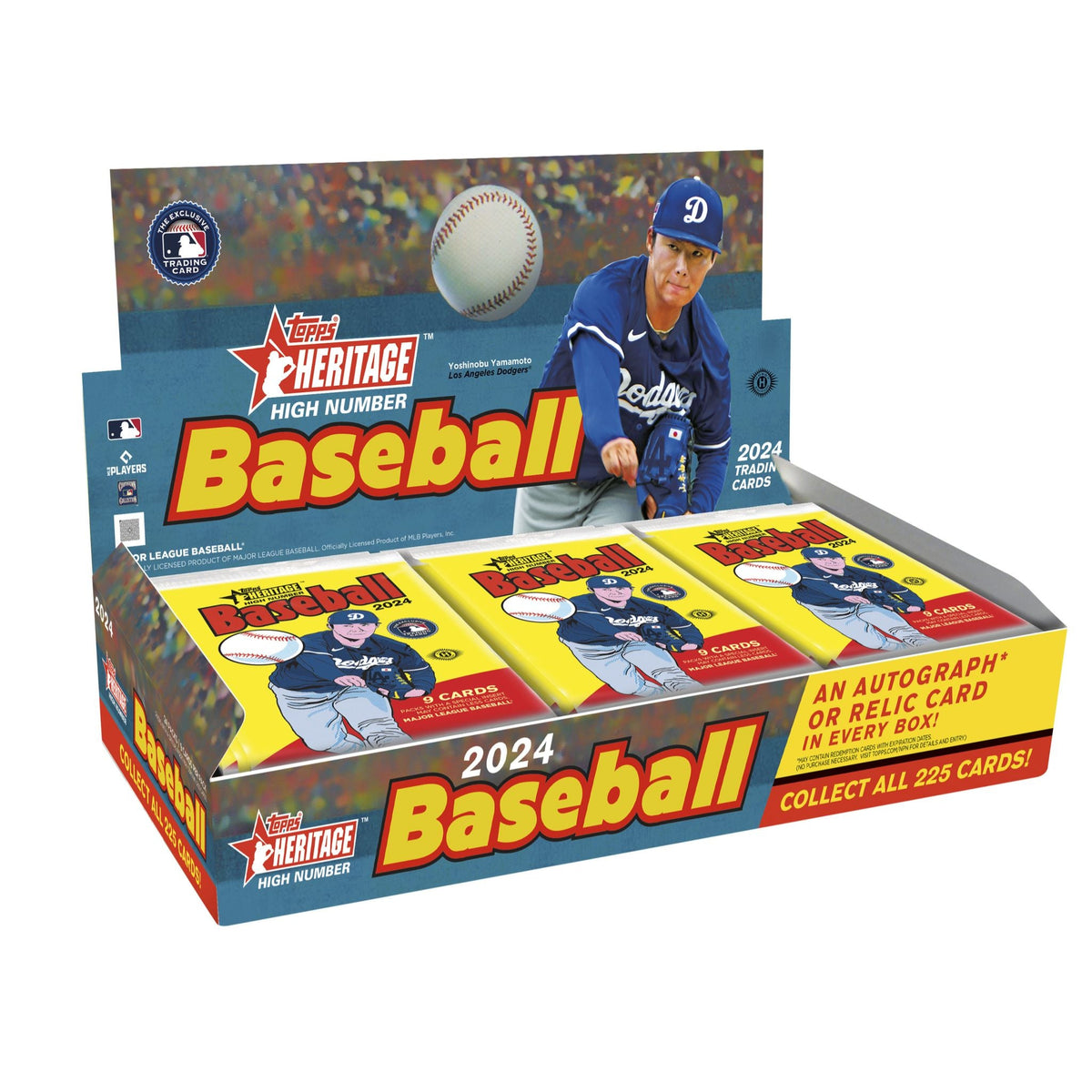 2024 Topps Heritage High Number Baseball Hobby Box