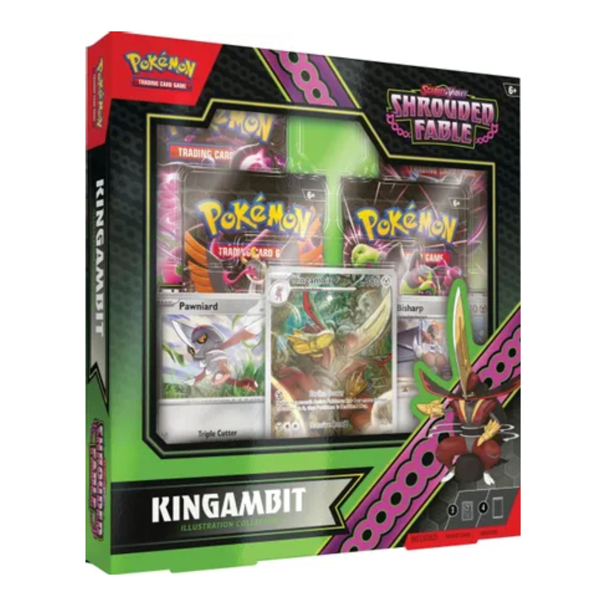 Pokemon Scarlet & Violet Shrouded Fable Kingambit Illustration Collection
