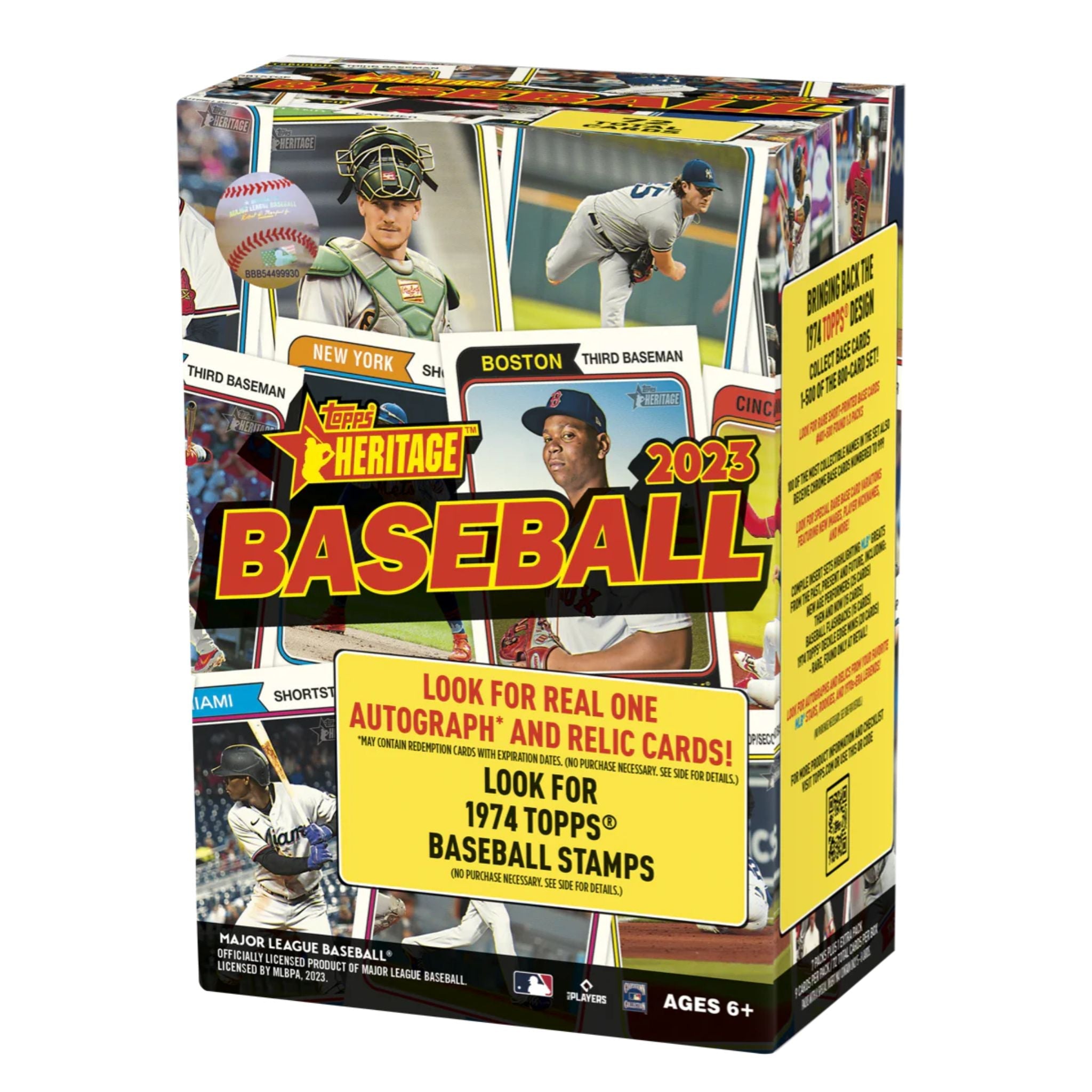 2023 Topps Heritage Baseball Blaster Box