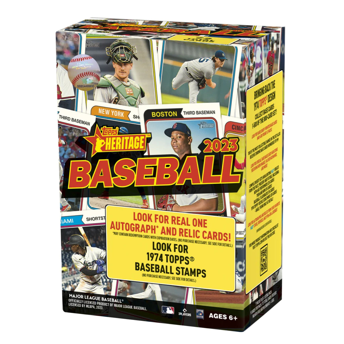 2023 Topps Heritage Baseball Blaster Box