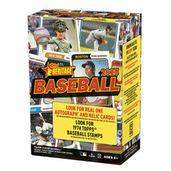 2023 Topps Heritage Baseball Blaster Box