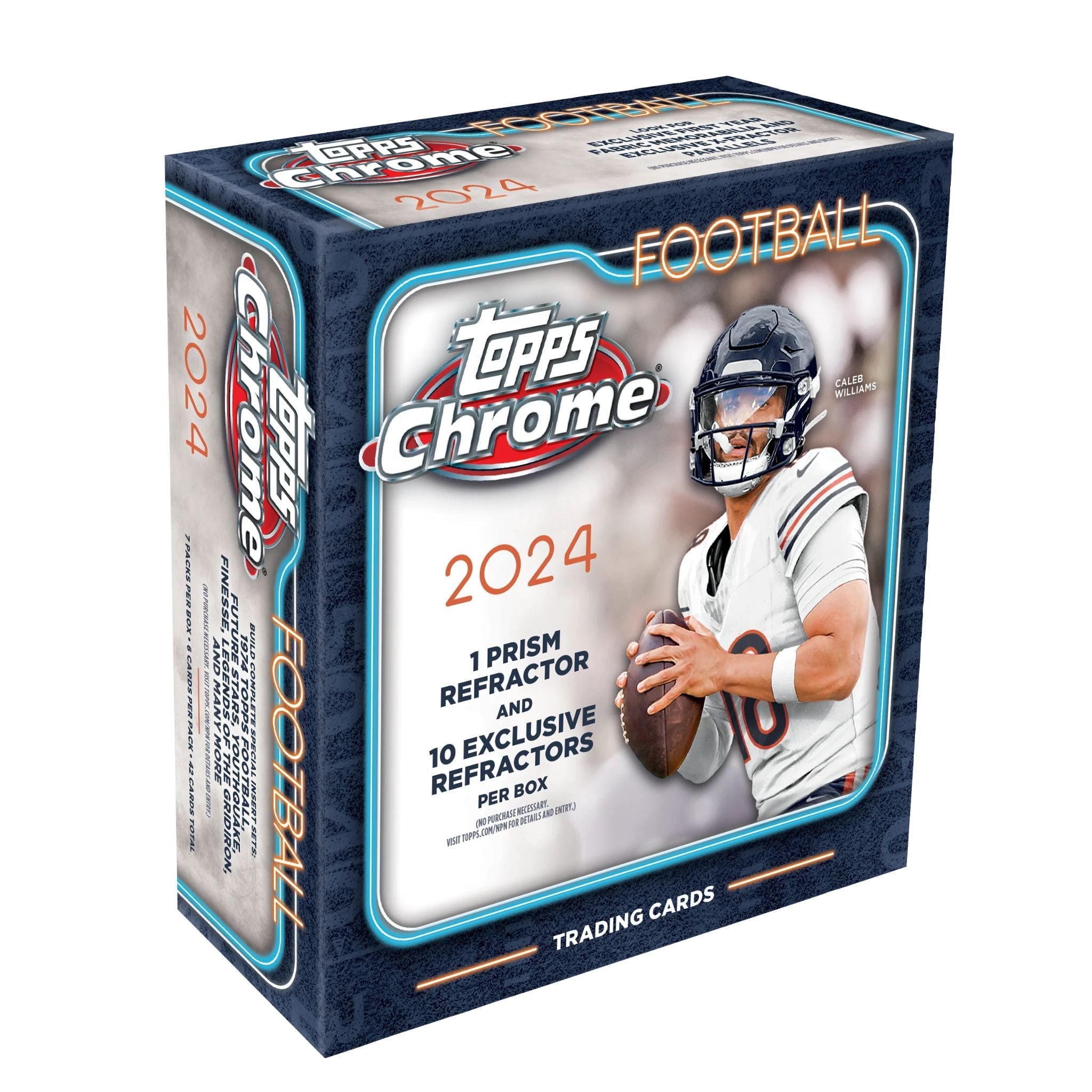 2024 Topps Chrome Football Mega Box