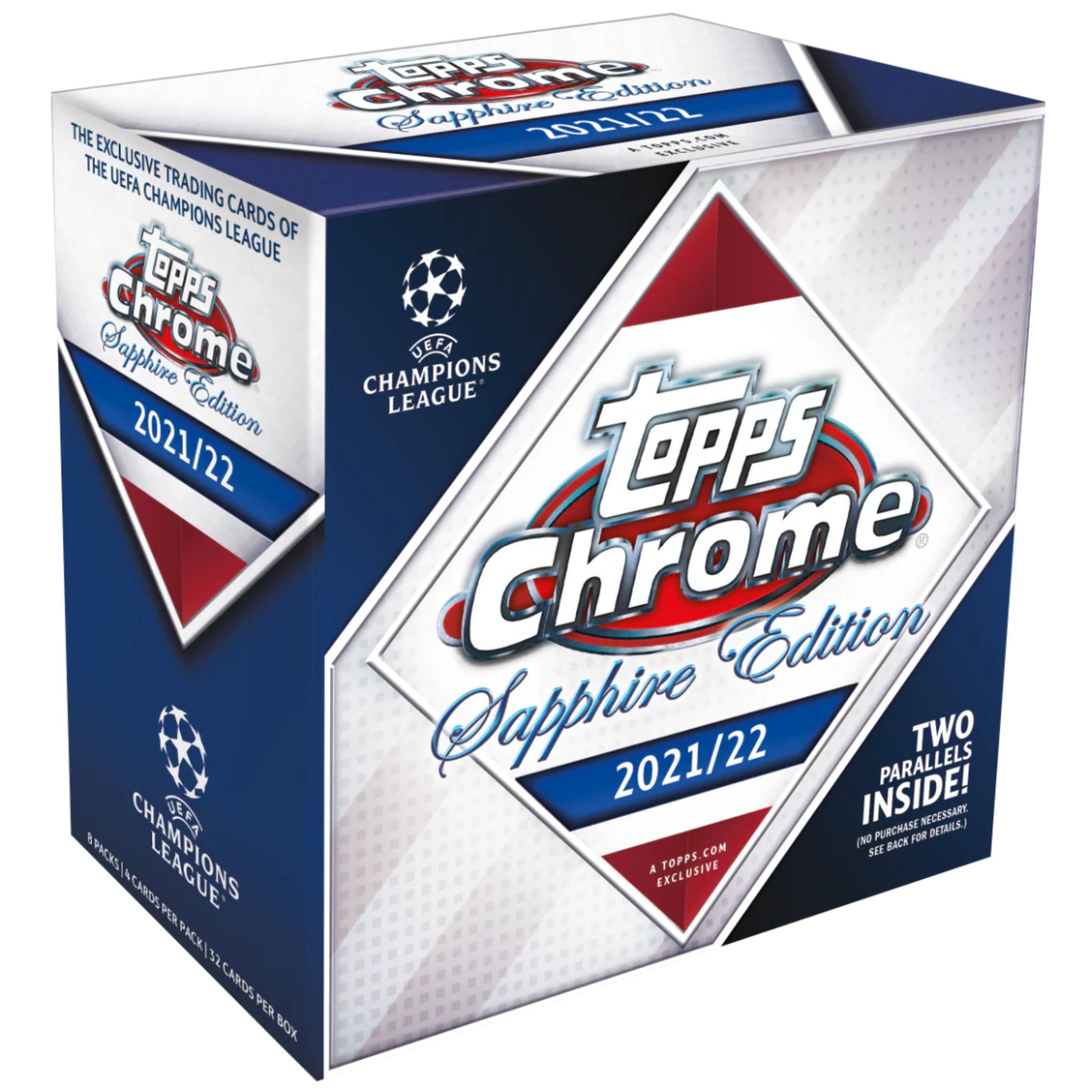 2021/22 Topps Chrome Sapphire UEFA Champions League Soccer Box
