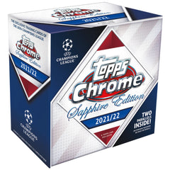 2021/22 Topps Chrome Sapphire UEFA Champions League Soccer Box