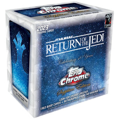 2023 Topps Star Wars Return of the Jedi Chrome Sapphire Edition Box