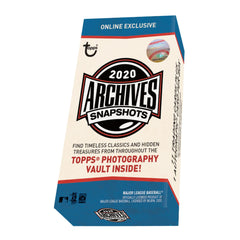 2020 Topps Archives Snapshots Baseball Box