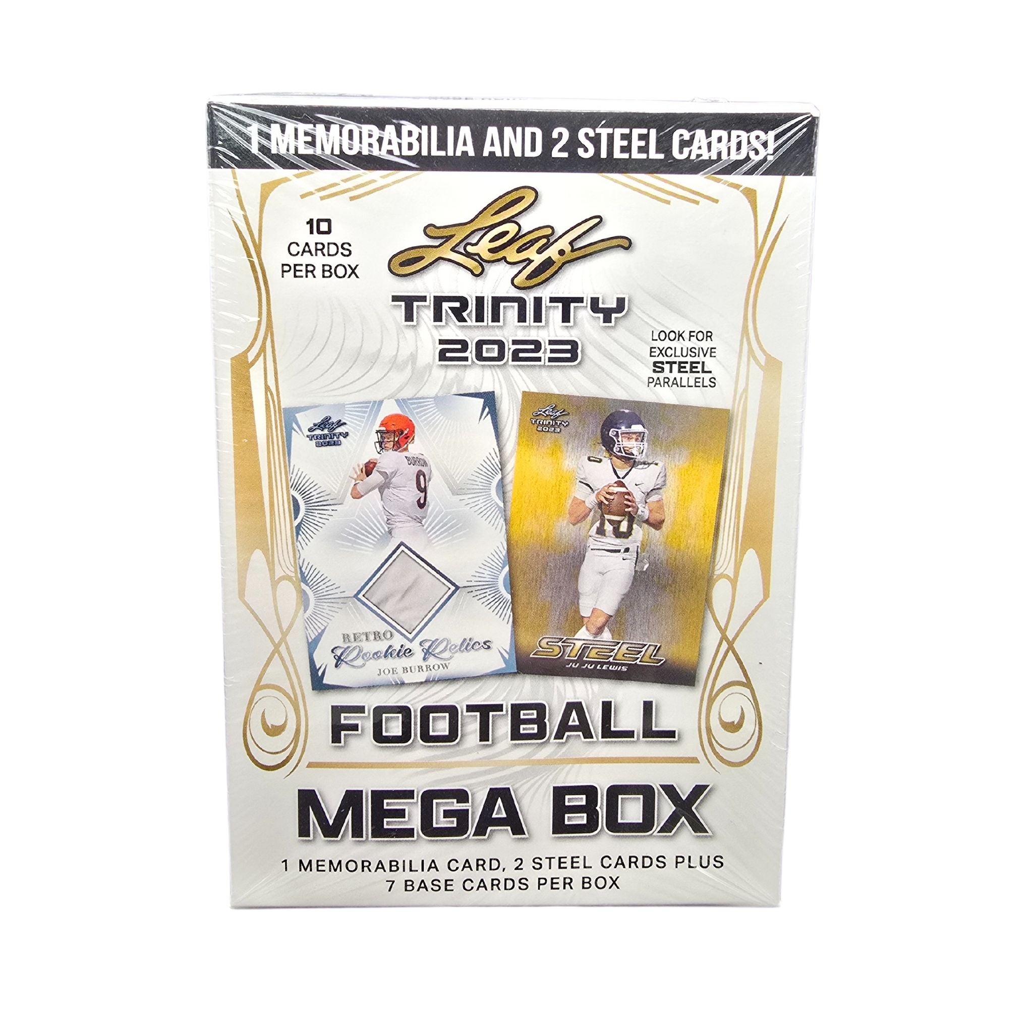2023 Leaf Trinity Football Mega Blaster Box