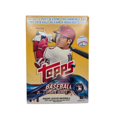 2018 Topps Update Series Baseball Blaster Box