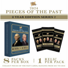 2024 Pieces of the Past 8 Year Collection Series 2 Hobby Box