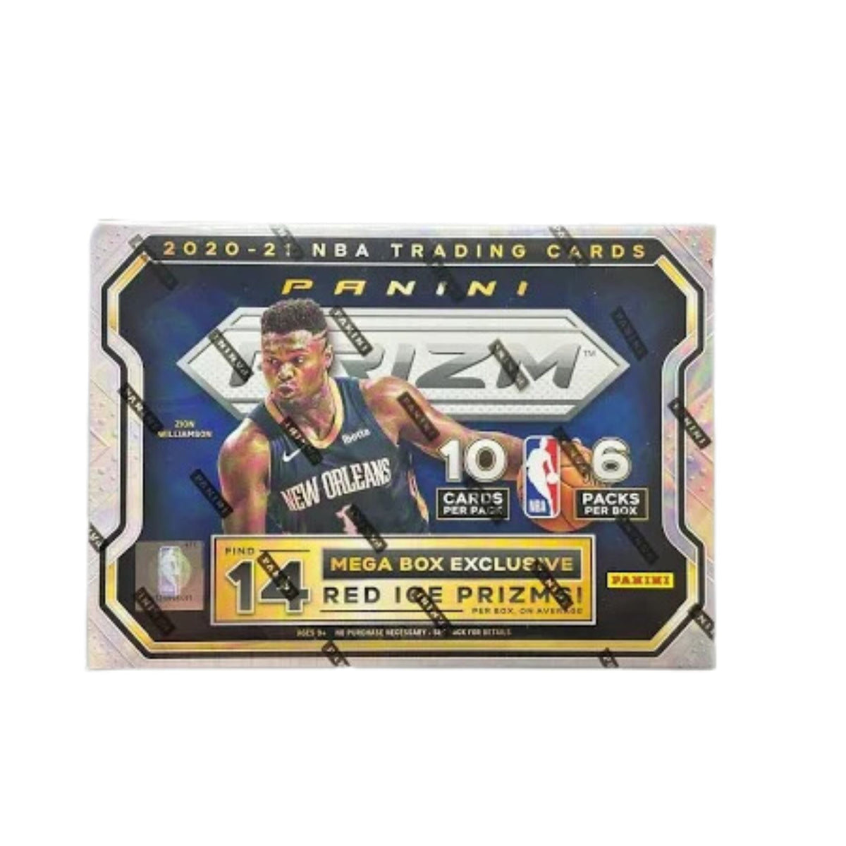 2020/21 Panini Prizm Basketball Red Ice Mega Box
