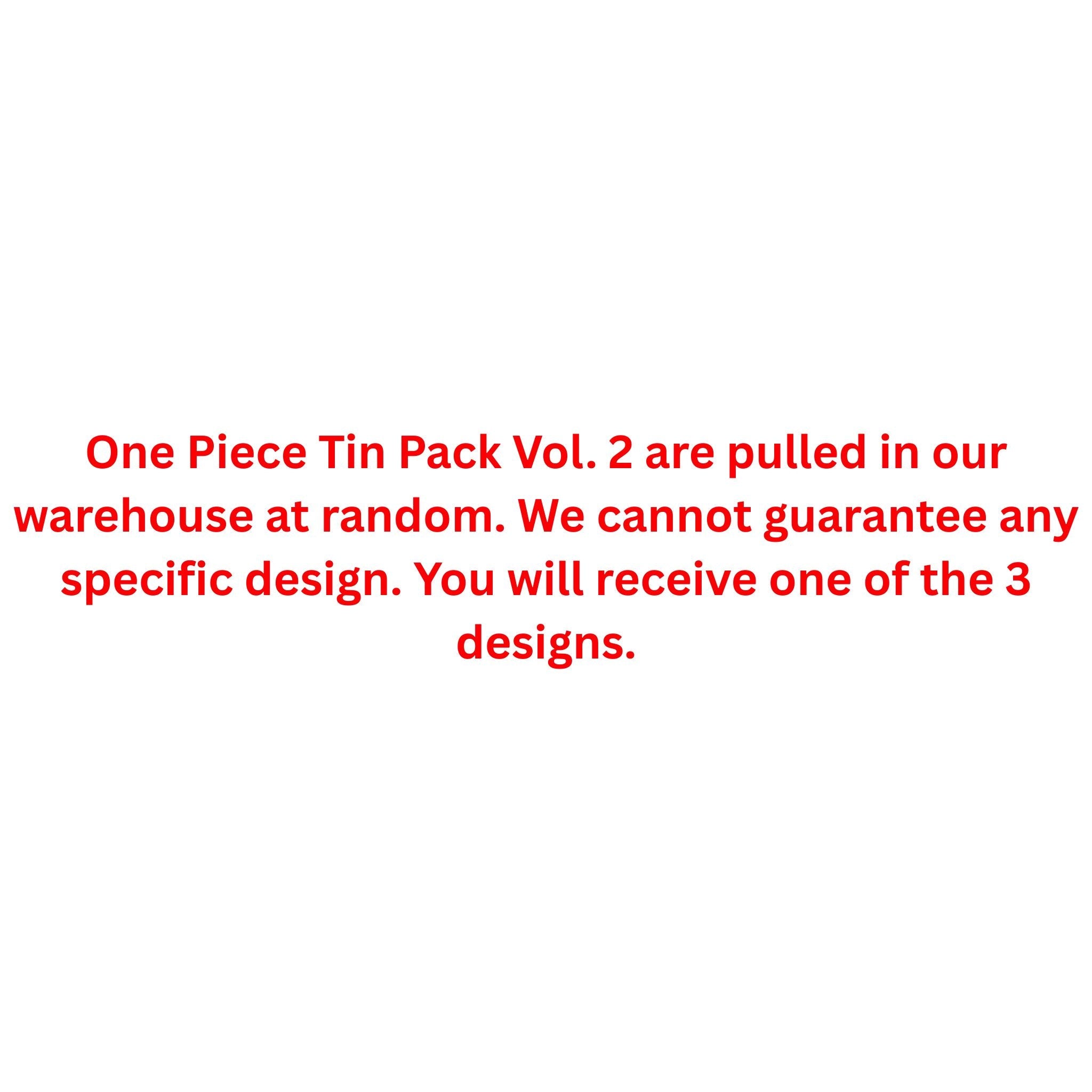 One Piece Tin Pack Vol. 2