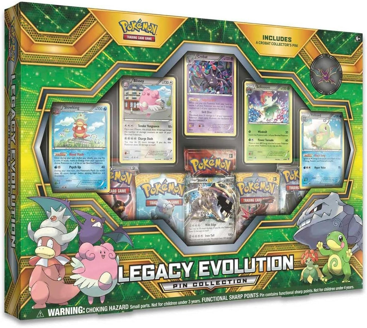Pokemon Legacy Evolution Pin Collection Box